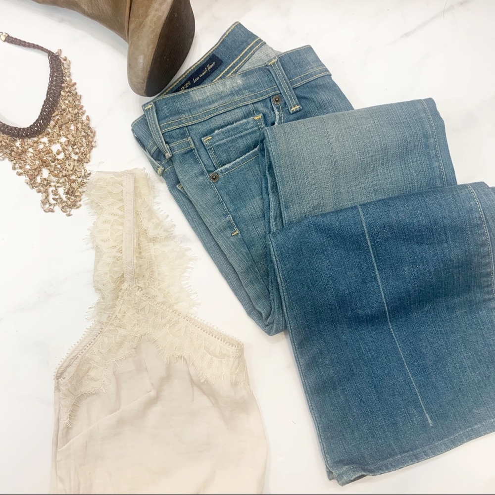 Citizens of Humanity low waist flair denim
